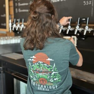 Bainbridge Brewing Logo T-Shirt - Heather Green