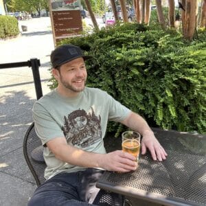 Bainbridge Brewing Troll T-Shirt - Light Sage Green